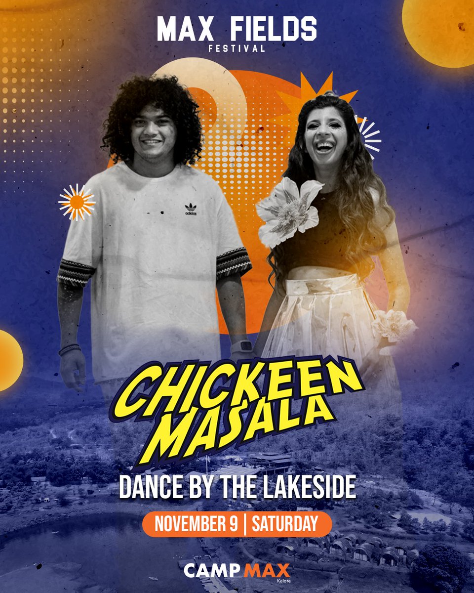 thecampmax's tweet image. Get ready to groove once again with the electrifying Chickeen Masala! 🥁🔥 
After rocking the crowd at Holi, they’re returning to Camp Max on November 9, 2024, to deliver another unforgettable drumming experience.
Bookings open now!
#MaxFields #ChickeenMasala #DrumMagic #CampMax