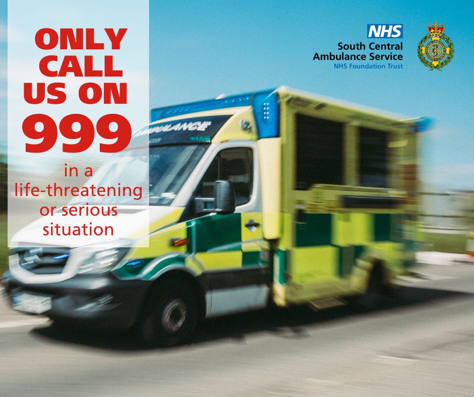 SCAS999's tweet photo. Only call 999 if you, or someone you're with, is suffering a serious or life-threatening emergency that requires immediate assessment, such as:

✔️Unconsciousness
✔️Not breathing
✔️Severe bleeding
✔️Serious burns
✔️Chest pains
✔️Symptoms of stroke
✔️Major trauma (injury) https://t.co/BeorQaeTC5