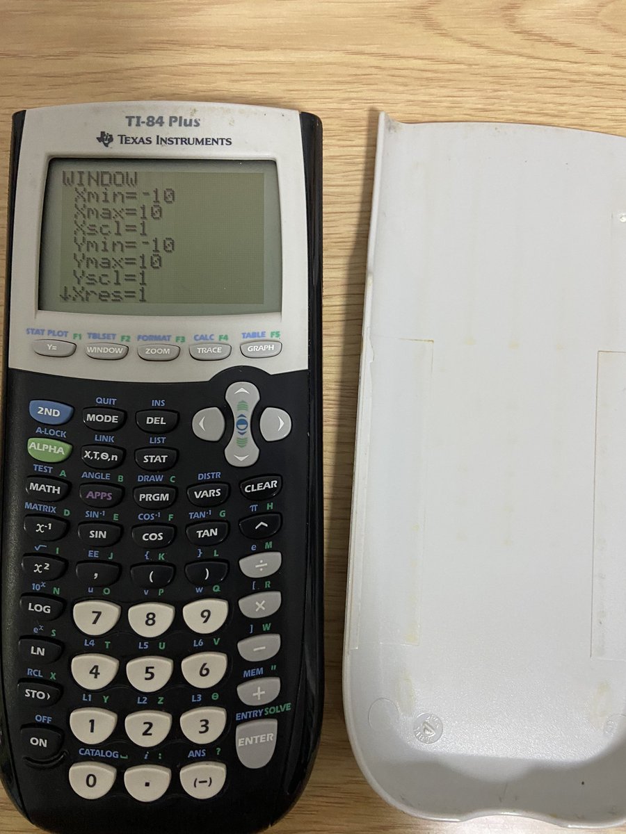 SHOPsapuknik's tweet photo. ส่งต่อเครื่องคิดเลข Texas Instrument รุ่น Ti-84 Plus [มือสอง] แท้ 100%
🌷 ไม่มีสาย usb ให้ 
🌷 ตัวเครื่องมีรอยตามการใช้งาน 
🌷 หน้าจอชัดเจน ใช้งานได้ดี
📮 2500฿ (รวมส่ง ems)

#เครื่องคิดเลข #เครื่องคิดเลขบัญชี #เครื่องติดเลขTexasInstrument #เครื่องคิดเลขมือสอง https://t.co/ZHvuRVeROk