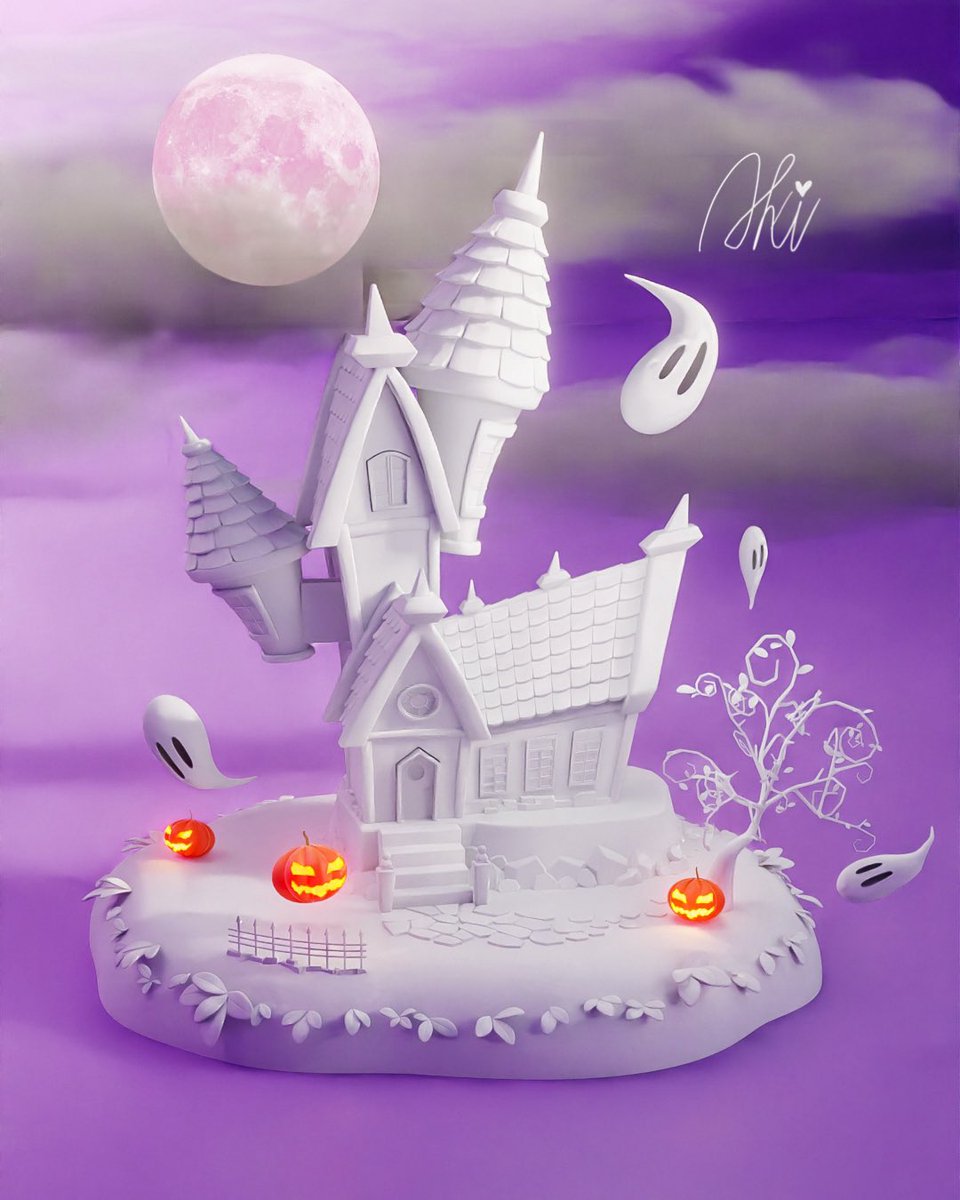💜🧡🖤💜🎃🖤💜🧡🖤💜🧡🖤🎃💜

#3Dblender #Halloween 
パーツ作成の続き…

Halloween in the making...
まだ途中…
だいぶ進んだのかな…😊✨

💜🧡🖤💜🎃🖤💜🧡🖤💜🧡🖤🎃💜

毎日、小さなことからコツコツと…💕✨

#3D #3DCG 
#blender