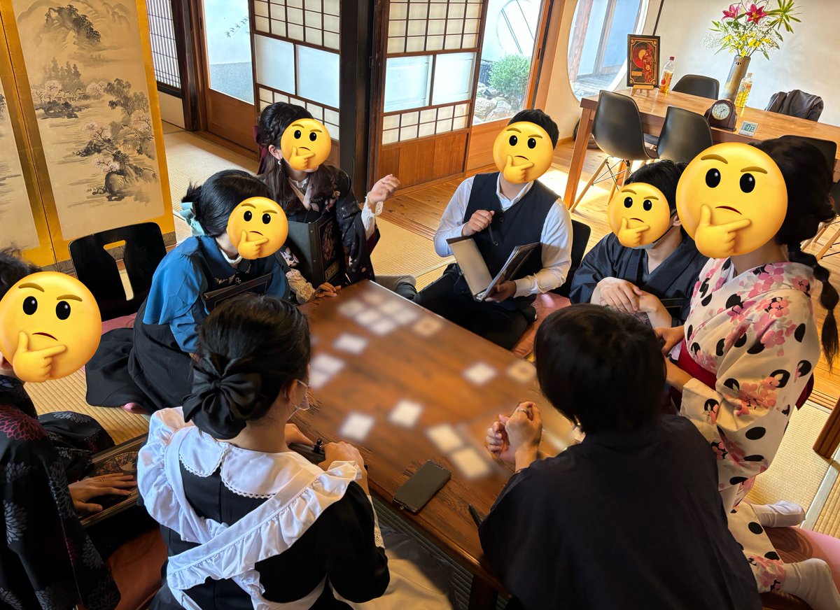 ubuja's tweet photo. 岡山2日目
レンタルスペース旭さまにて
「死を呼ぶレコヲド」
GMを担当させていただきました

衣装合わせでのマダミスってこんなに素敵なんですね👀
会場も大正ミステリーに雰囲気が合っていてやり甲斐MAXでした⤴︎

以前にもお会いした事のある方とお話できて幸せでした🥰
#リアルマーダーミステリー https://t.co/QprvkjvZul