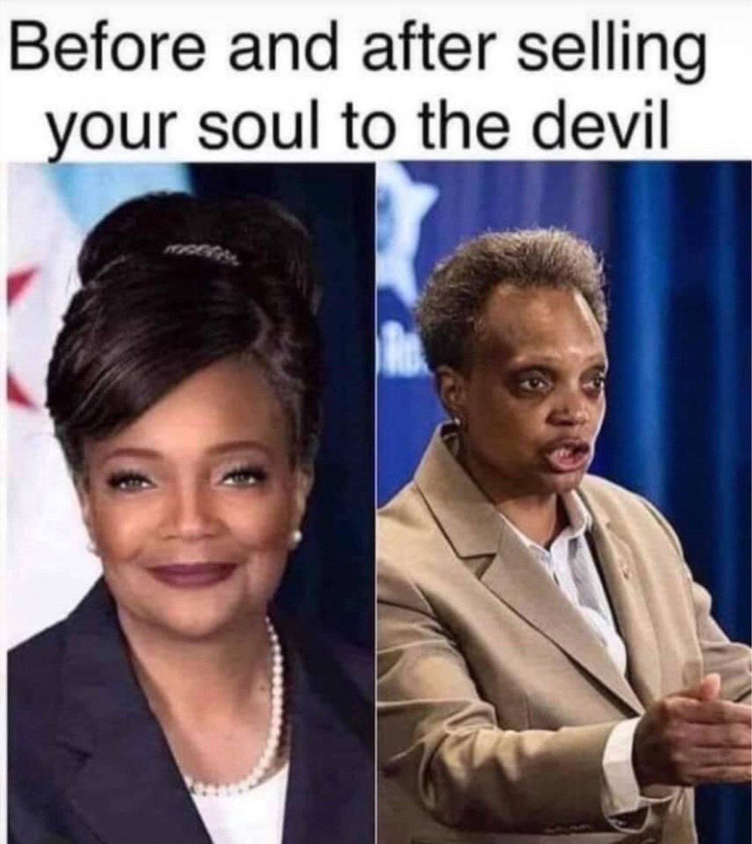 jennjimenez80's tweet photo. ante y despues 
le vendiera el alma al diablo https://t.co/tmLWLVDnLj