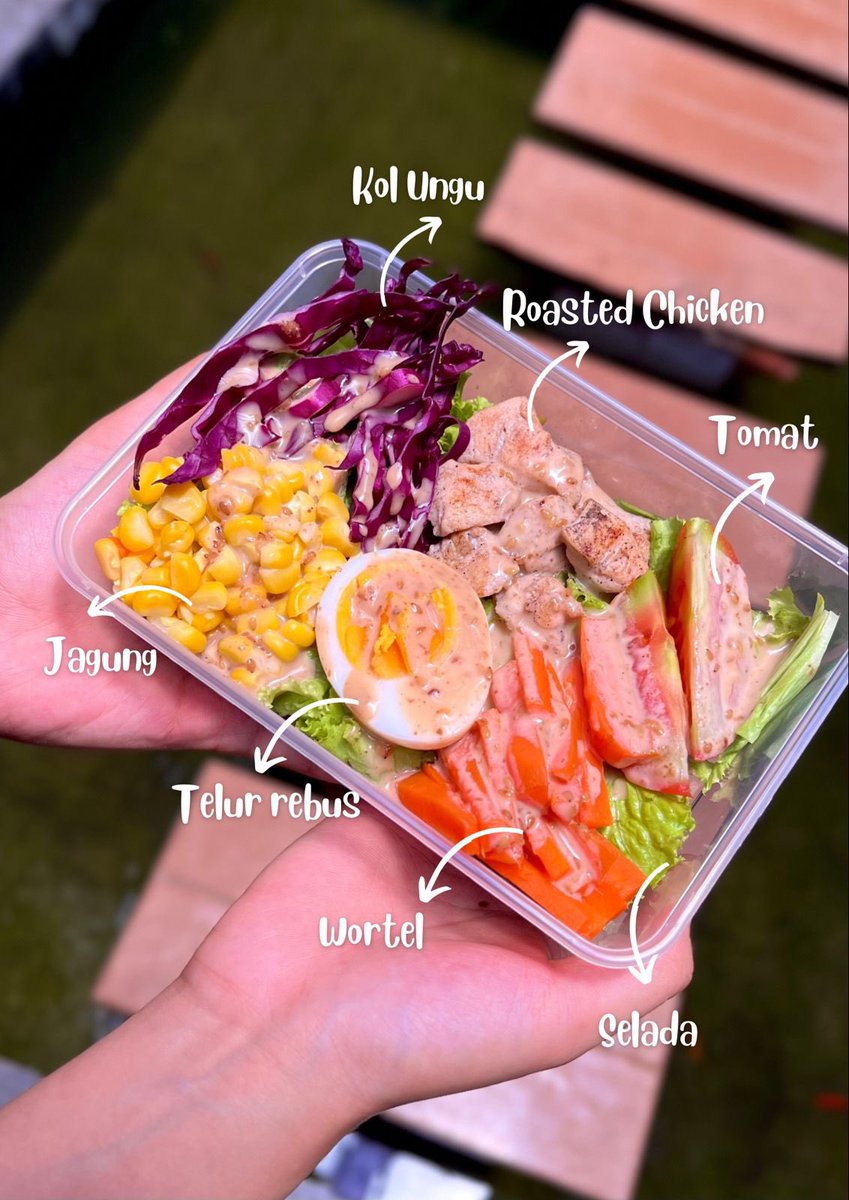 SALAD SAYUR & BUAH TEMBALANG tweet media