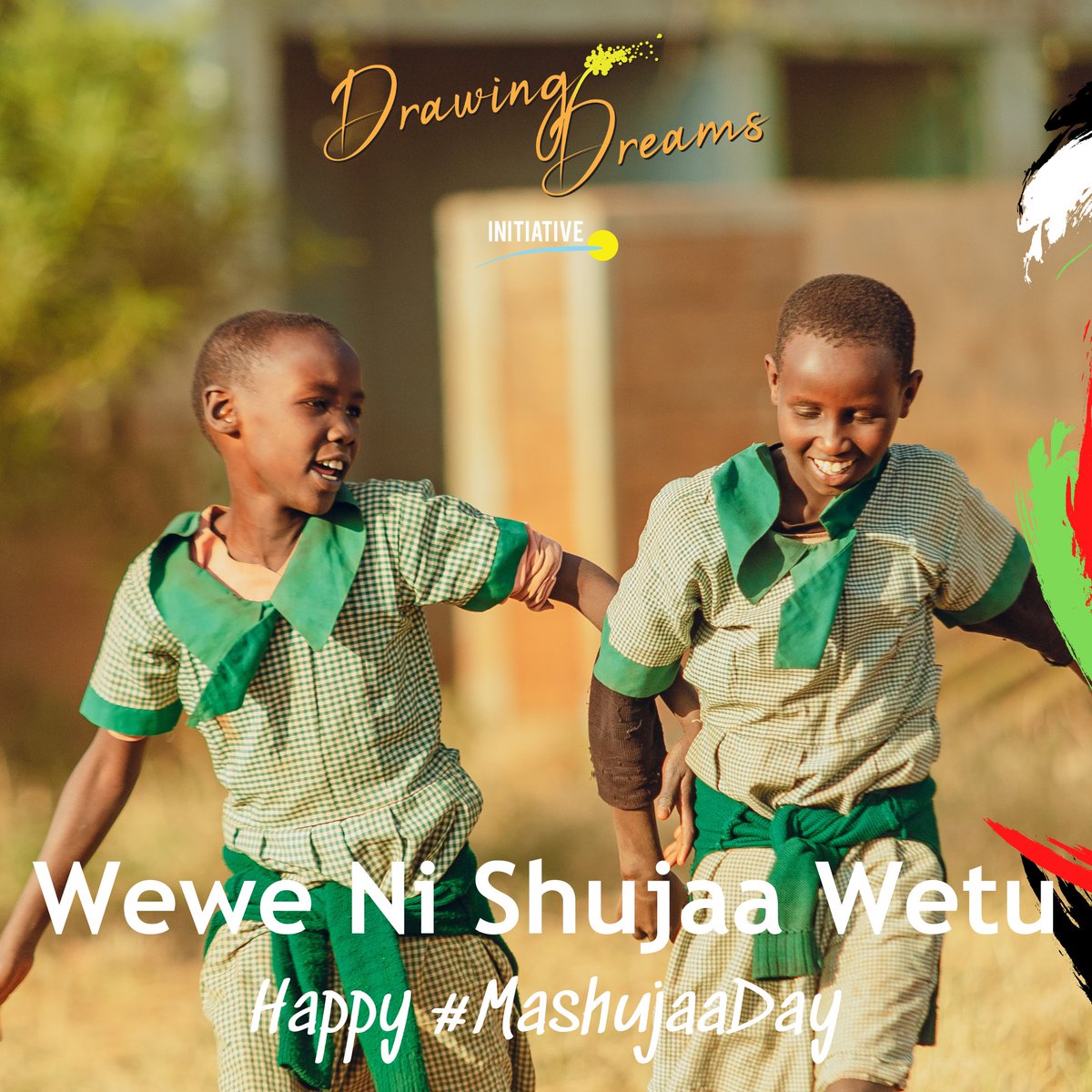 In the #Ubuntu Spirit~ We are because you are!
Happy #MashujaaDay (Heros Day) 🇰🇪💚🇰🇪

#Heros #heroine #Hero #Shujaa #wanaNdoto #wezeshandoto #DDI🌍