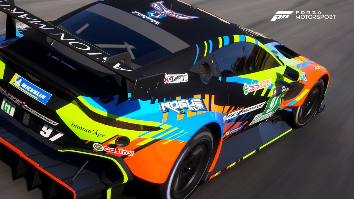 ESV_Phoenix's tweet image. Ready for the track is our new @RyzeMotorsport Aston Martin Vantage GTE Livery.
It&apos;s about time I got stuck into this one 👍

#FMshare 
#ForzaMotorsport 
#PhoenixDesign
@ForzaMotorsport 
@ForzaMotorEsp 
@ForzaMotorFR 
@ForzaMotorDEU 
@TheRogueEnergy 
@AMR_Official