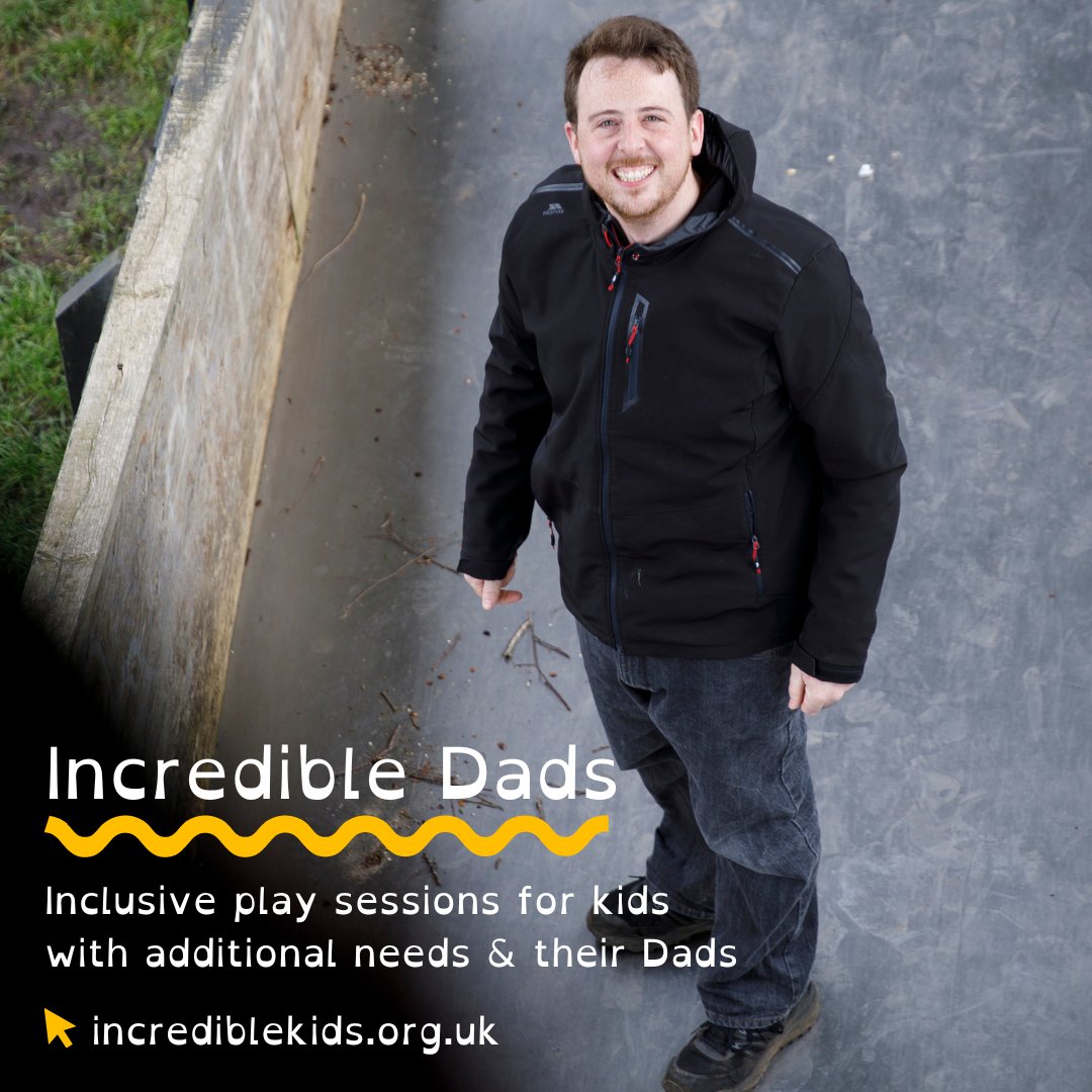 Calling all Incredible Dads! 🦸‍♂️ 

Join us next Saturday. We have a play session specifically for you and your young one. We want to help Dads who have a child with additional needs connect with other incredible Dads and build their supportive community.