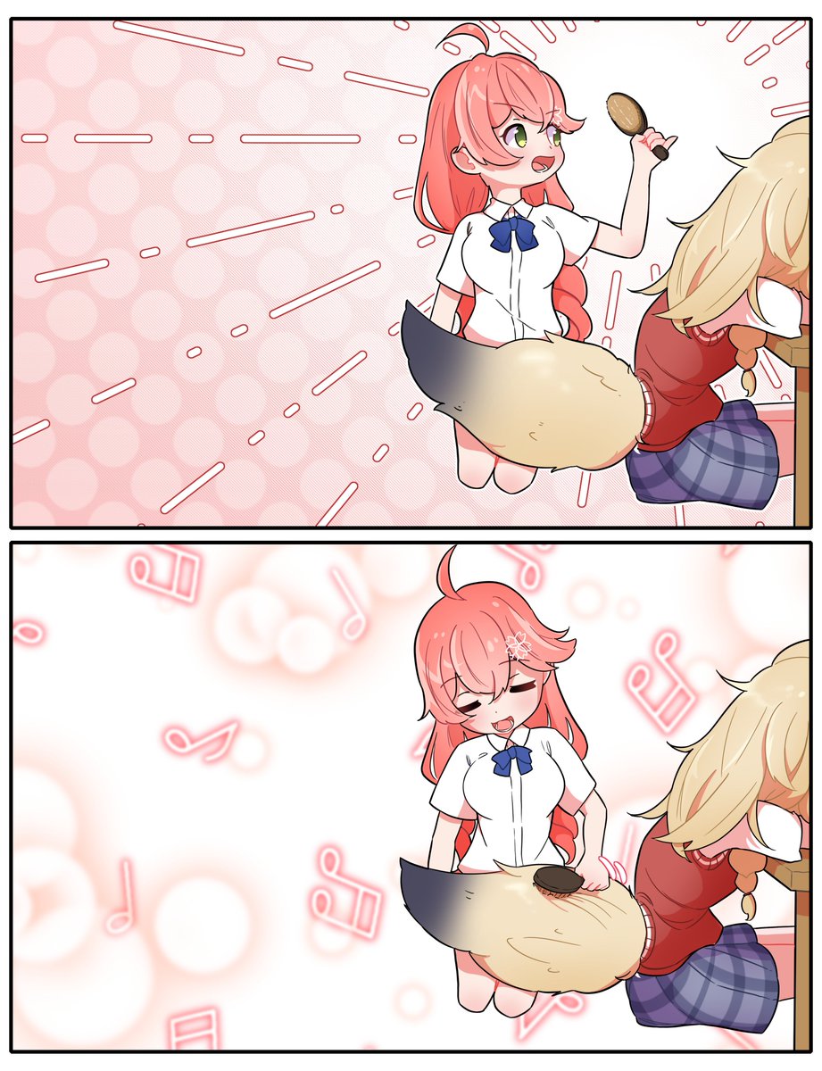 <第二十八話>
休憩😴
#しらけん #絵まる #miko_Art 