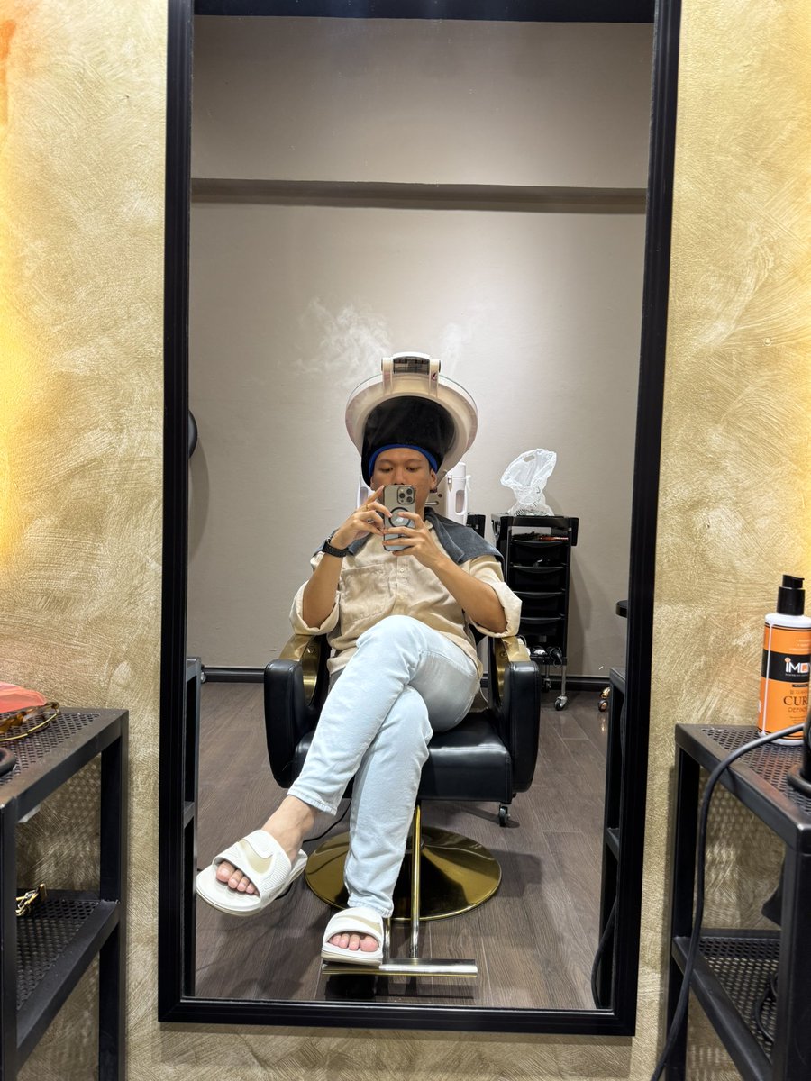 rankleee's tweet photo. Sekali sekala dua kala treatment rambut and scalp https://t.co/X9Ms8whyTC