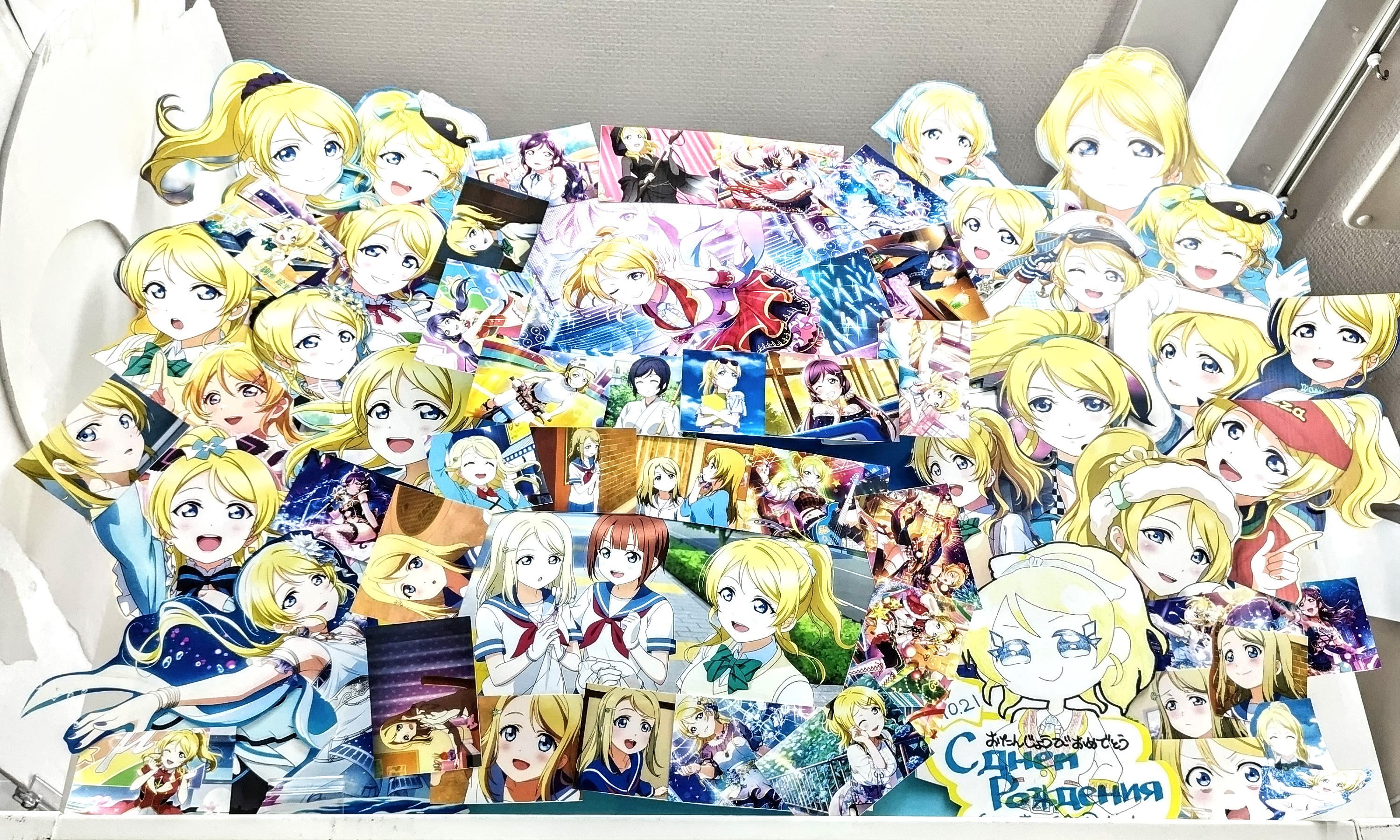 ラブライブ！　μ's 絢瀬絵里　スクエア缶バッジ　アトレ秋葉原　ミニゲーム ラブライブ！ μ's 絢瀬絵里 スクエア缶バッジ アトレ秋葉原 ミニ