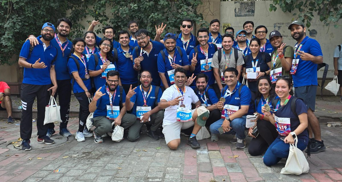 IRISSoftware's tweet photo. Irisians made their mark at the Vedanta Delhi Half Marathon! 🏃♂️
This marathon showcased our spirit and passion for pushing limits. Here’s to creating more memorable moments.
#VedantaDelhiHalfMarathon #MarathonFinishers #TeamWork #CorporateWellness #LifeatIris #IrisSoftware https://t.co/Ugoo7cGago