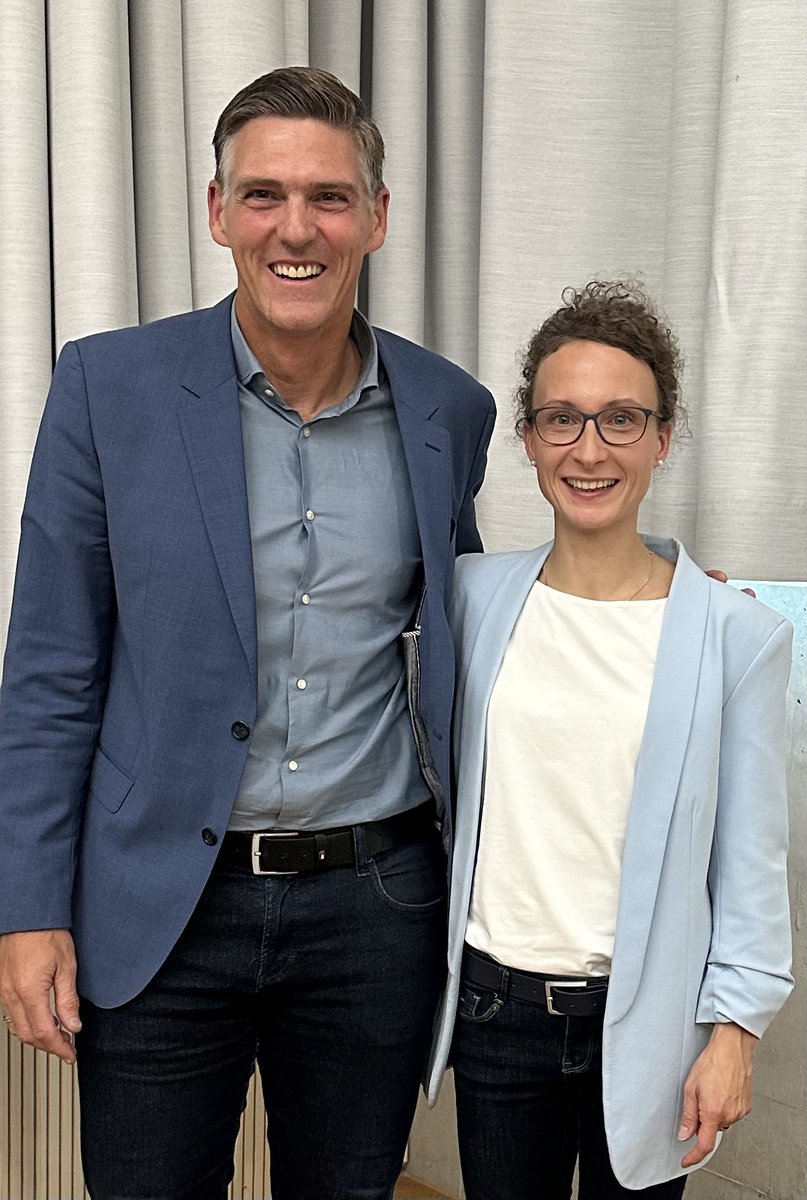 Markus Gerber (@mgerber_unibas) on Twitter photo Congratulations to Dr. Christin Lang (<a href="/ChristinLangPhD/">Christin Lang</a>) for her successful inaugural lecture to become faculty member of the Faculty of Medicine at <a href="/UniBasel_en/">University of Basel</a>.
Topic: Do we sleep better because we move, or do we move more because we sleep well? Two strategies for improved Congratulations to Dr. Christin Lang (<a href="/ChristinLangPhD/">Christin Lang</a>) for her successful inaugural lecture to become faculty member of the Faculty of Medicine at <a href="/UniBasel_en/">University of Basel</a>.
Topic: Do we sleep better because we move, or do we move more because we sleep well? Two strategies for improved