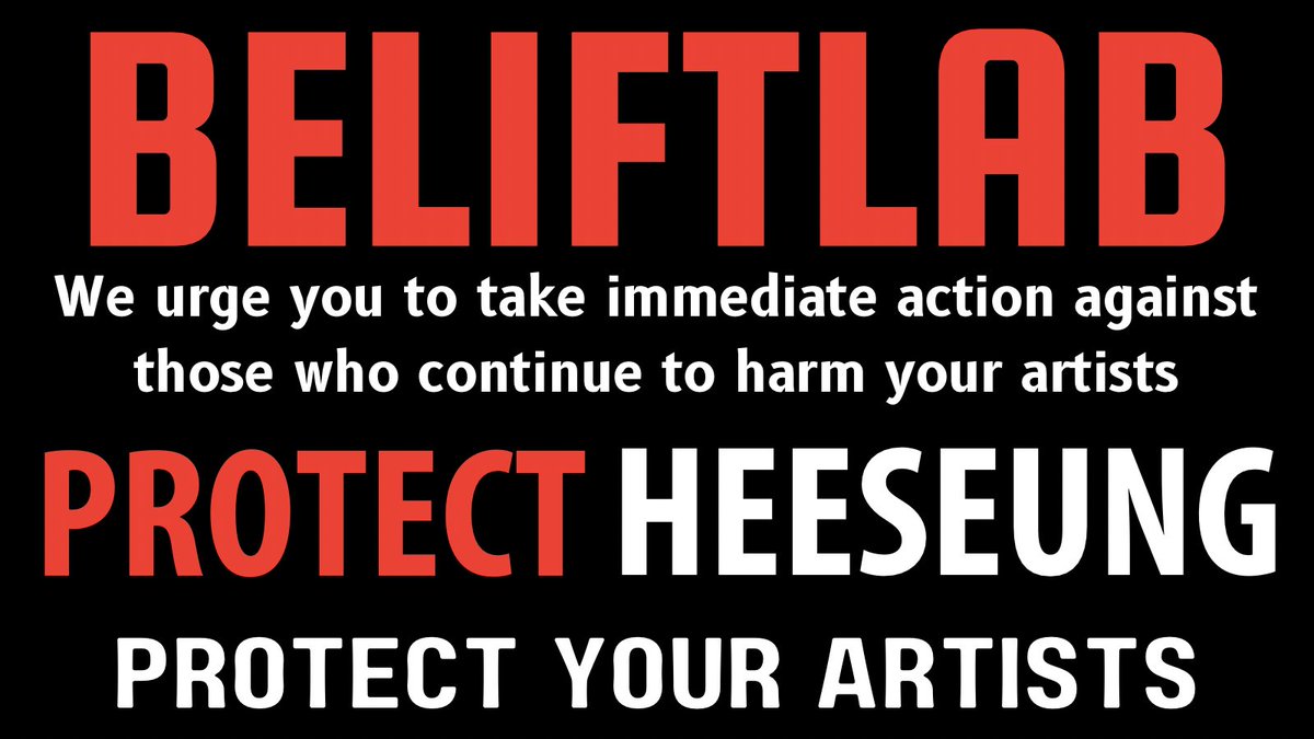 For years, Heeseung has been subjected to hate, d**th threats, and malicious attacks, mostly on Weibo. Despite numerous reports sent to Belift, no meaningful action has been taken. We strongly urge Belift to prioritize the protection of their artists, especially given that the