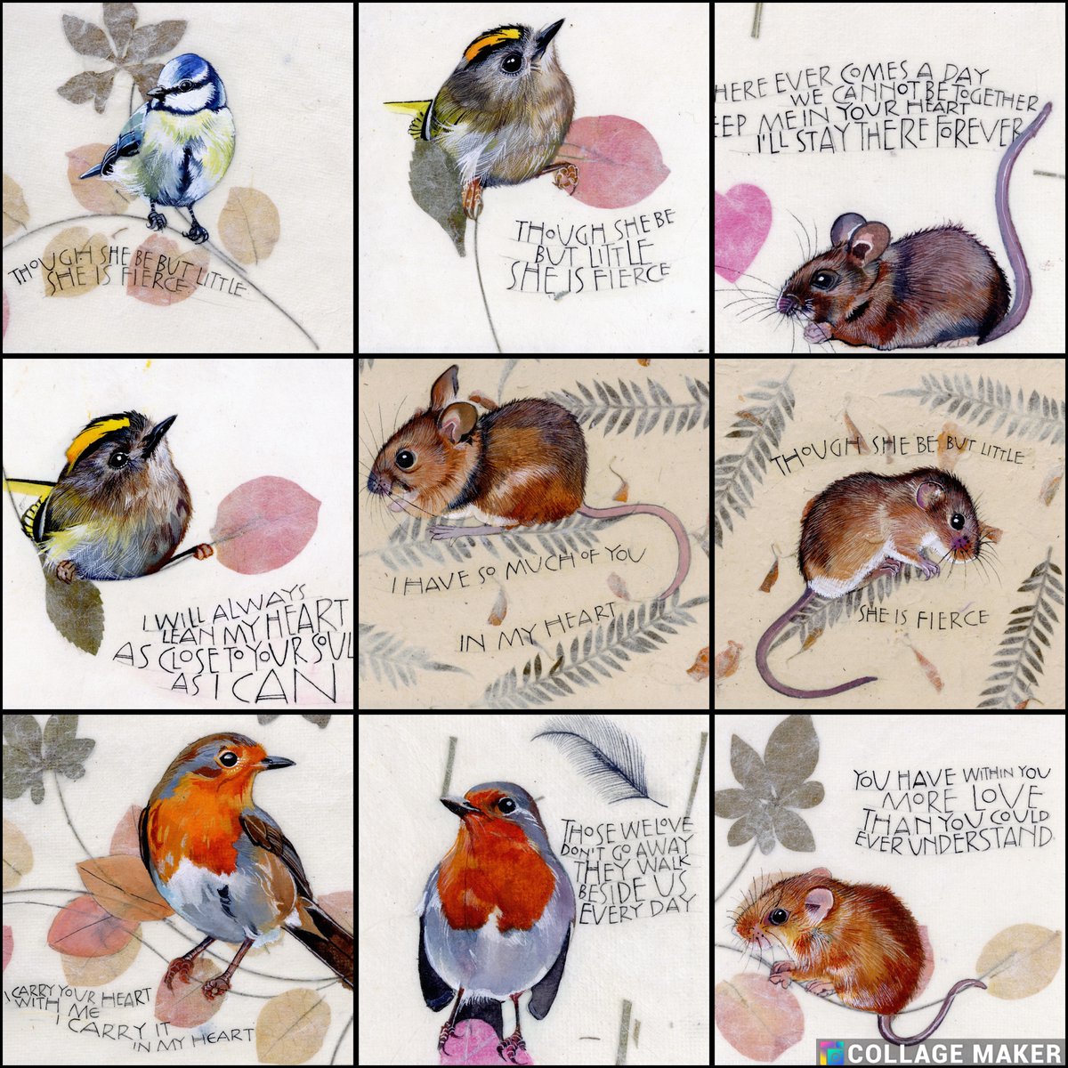 SamCannonArt's tweet photo. At this time of year, I paint little pictures that are ideal as gifts. 
Though I could paint them onto watercolour paper, I like to make life difficult for myself and paint them onto hand made paper from Thailand. 
It's bumpy. It bleeds. You can't rub out mistakes. I love it. https://t.co/Ar9u1IgNeT