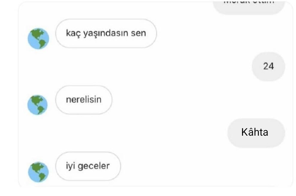 kahtacity02's tweet photo. Üzdün be zalımın kızı! 😂 https://t.co/TImvywMy8w