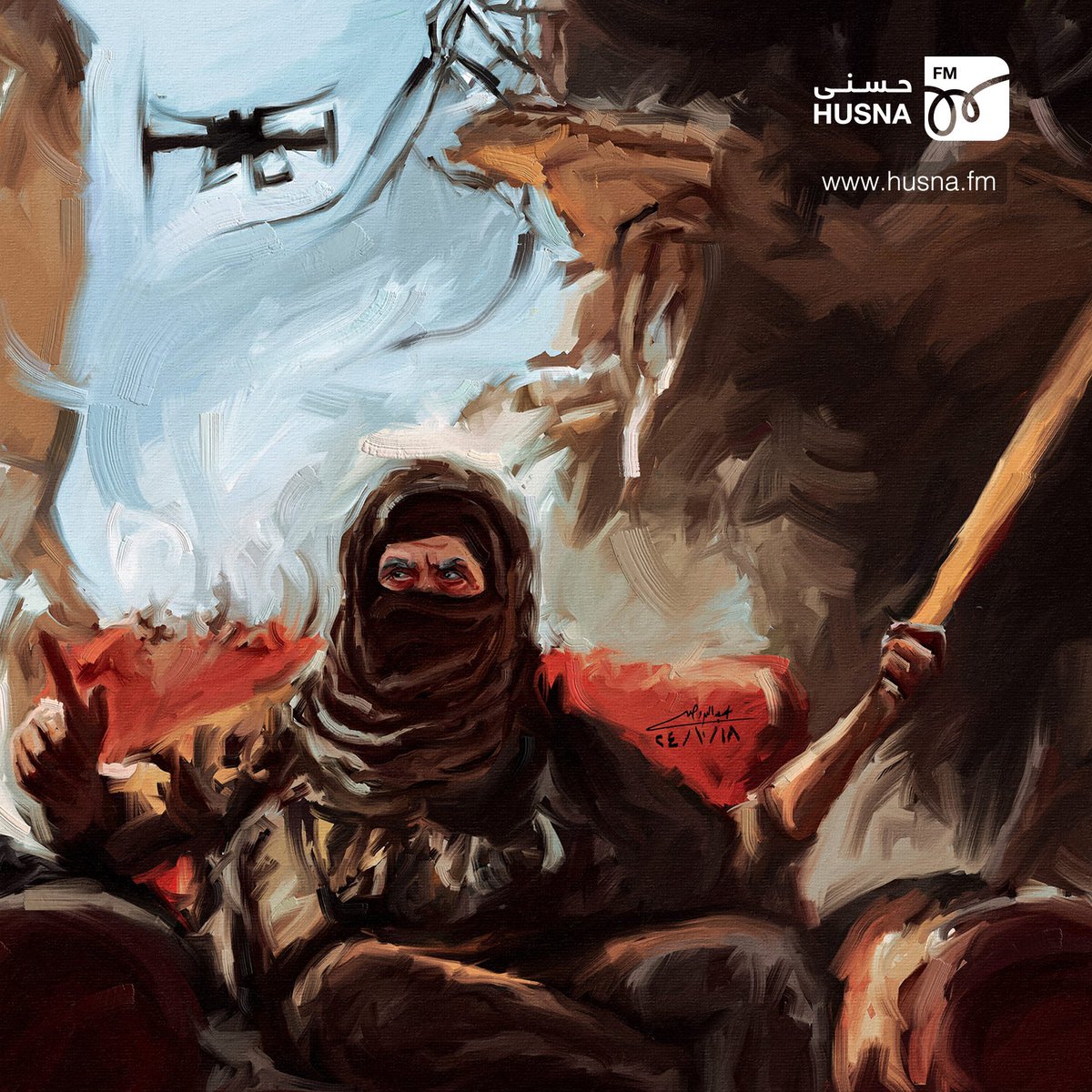 أتحفونا بأجمل الصور الفنية لأيقونة النضال يحيى السنوار ،