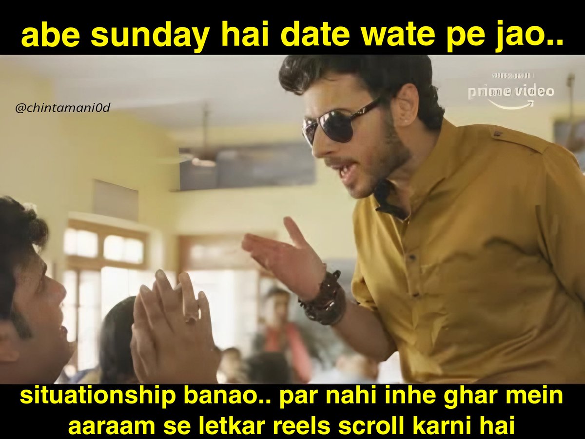 chintamani0d's tweet image. #sundaymood #reelsaddict