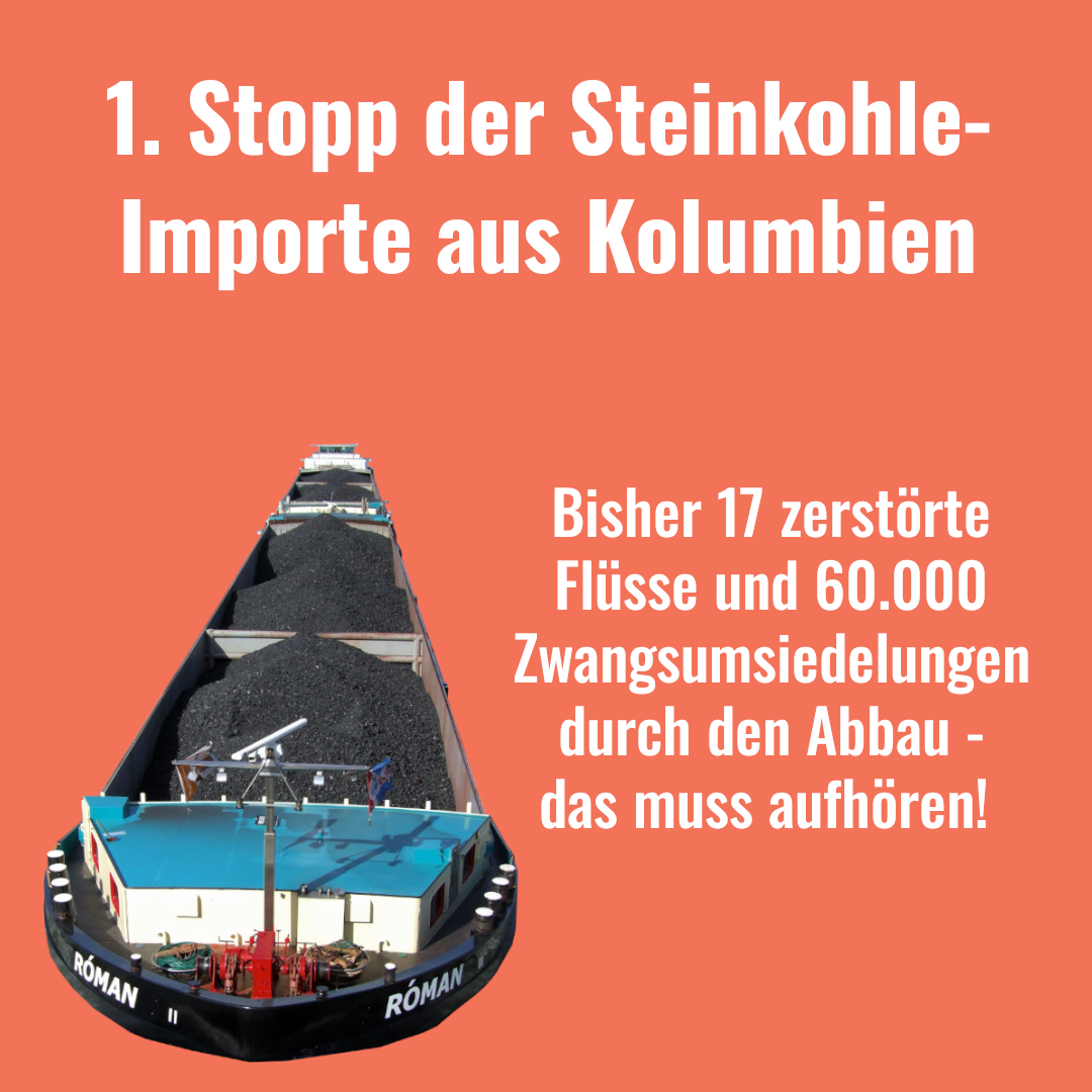 stillburningnet's tweet image. MORGEN geht&apos;s los: Die Aktionswoche gegen #Blutkohle aus Kolumbien startet! ✊

Hier ein Überblick über unsere Forderungen - gemeinsam werden wir laut für globale Gerechtigkeit!

Auftakt morgen mit @Kappenmetkolen in Amsterdam, Pakhuis de Zwijger, 20 Uhr.
#StillBurning