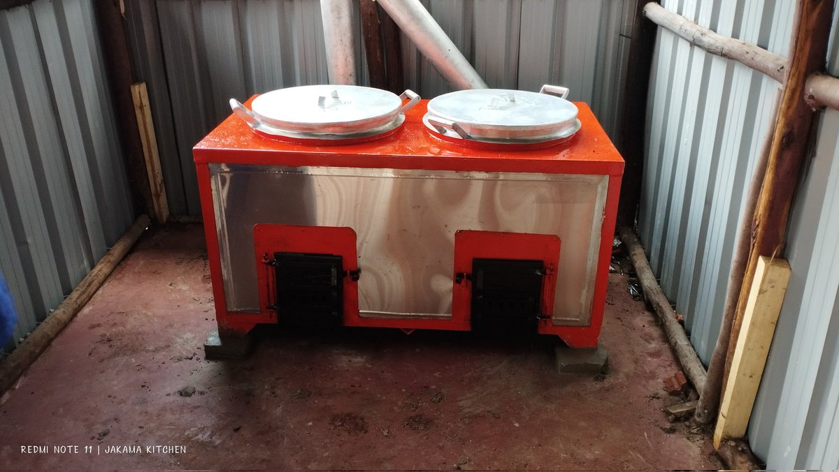 COMMERCIALJIKOS's tweet image. 40 by 50 liters capacity wood stove