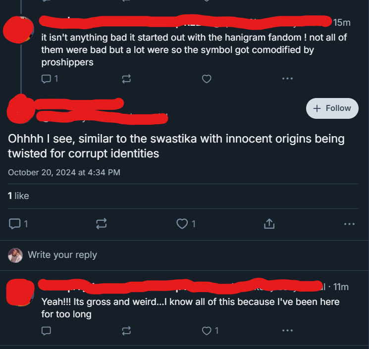 bearbrandmilkk's tweet photo. Comparing the rainbow meat symbol to the swastika is crazy. https://t.co/3Li25qGFZI