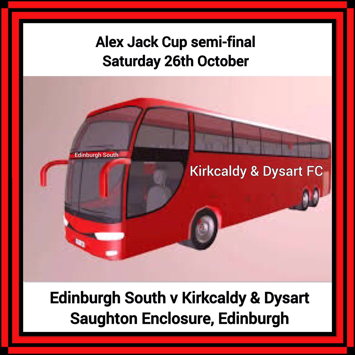 kdydysartfc's tweet photo. It’s the start of a huge week for K &amp; D with Saturdays Alex Jack Cup semi final with Edinburgh South coming up. 
We hope to have as many supporters as possible at the game and still have some spaces on the bus going to the game for anyone looking to book a seat at £10 a time… https://t.co/NAxAbkJDZp