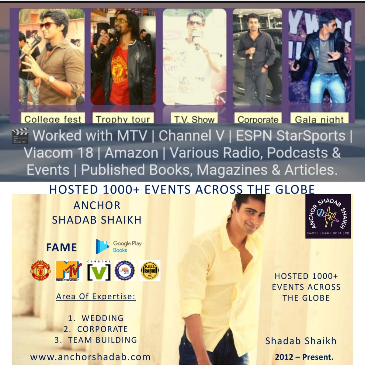 shaykhshadab's tweet image. Follow us 4 events, marketing, books &amp;amp; lifestyle blogs

webanjara.blogspot.com/?m=1
anchorshadab.com

#EventMarketing #LifestyleBlogs #BookRecommendations #MarketingStrategies #EventPlanning #LifestyleInspiration #BloggingCommunity #BookLovers #MarketingTrends #EventHighlights