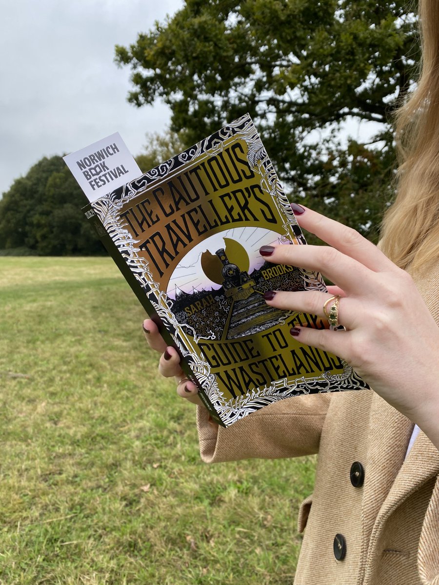 Norwich Book Festival (@bookfestnorwich) on Twitter photo Steampunk fantasy and gothic intrigue - we've been loving The Cautious Traveller’s Guide to the Wastelands! 🖤 Join us to meet <a href="/Sarah_L_Brooks/">Sarah Brooks</a>, the author behind this brilliant book, at <a href="/NorwichStones/">Waterstones Norwich</a> on Sat 26 Oct 📚 Tickets are available on our website: norwichbookfestival.co.uk/events/the-cau… Steampunk fantasy and gothic intrigue - we've been loving The Cautious Traveller’s Guide to the Wastelands! 🖤 Join us to meet <a href="/Sarah_L_Brooks/">Sarah Brooks</a>, the author behind this brilliant book, at <a href="/NorwichStones/">Waterstones Norwich</a> on Sat 26 Oct 📚 Tickets are available on our website: norwichbookfestival.co.uk/events/the-cau…