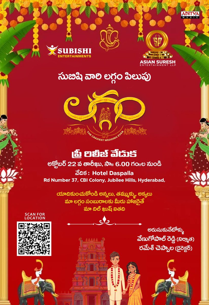 BONTHALA NAGESWARA REDDY (@bnreddystar) on Twitter photo Laggam grand pre release event on Oct 22nd.
#LaggamOnOct25th
#RajendraPrasad <a href="/rameshcheppala/">Ramesh Cheppala</a> #Venugopalreddy <a href="/saironak3/">saironak</a> @pragyanagra #BalReddy <a href="/CharanArjunwave/">Charan Arjun</a> <a href="/KSChithra/">K S Chithra</a> <a href="/ravig_official/">Ravi G</a> <a href="/bnreddystar/">BONTHALA NAGESWARA REDDY</a> <a href="/SreedharSri4u/">Sreedhar Sri</a> @Subishiofficial Laggam grand pre release event on Oct 22nd.
#LaggamOnOct25th
#RajendraPrasad <a href="/rameshcheppala/">Ramesh Cheppala</a> #Venugopalreddy <a href="/saironak3/">saironak</a> @pragyanagra #BalReddy <a href="/CharanArjunwave/">Charan Arjun</a> <a href="/KSChithra/">K S Chithra</a> <a href="/ravig_official/">Ravi G</a> <a href="/bnreddystar/">BONTHALA NAGESWARA REDDY</a> <a href="/SreedharSri4u/">Sreedhar Sri</a> @Subishiofficial