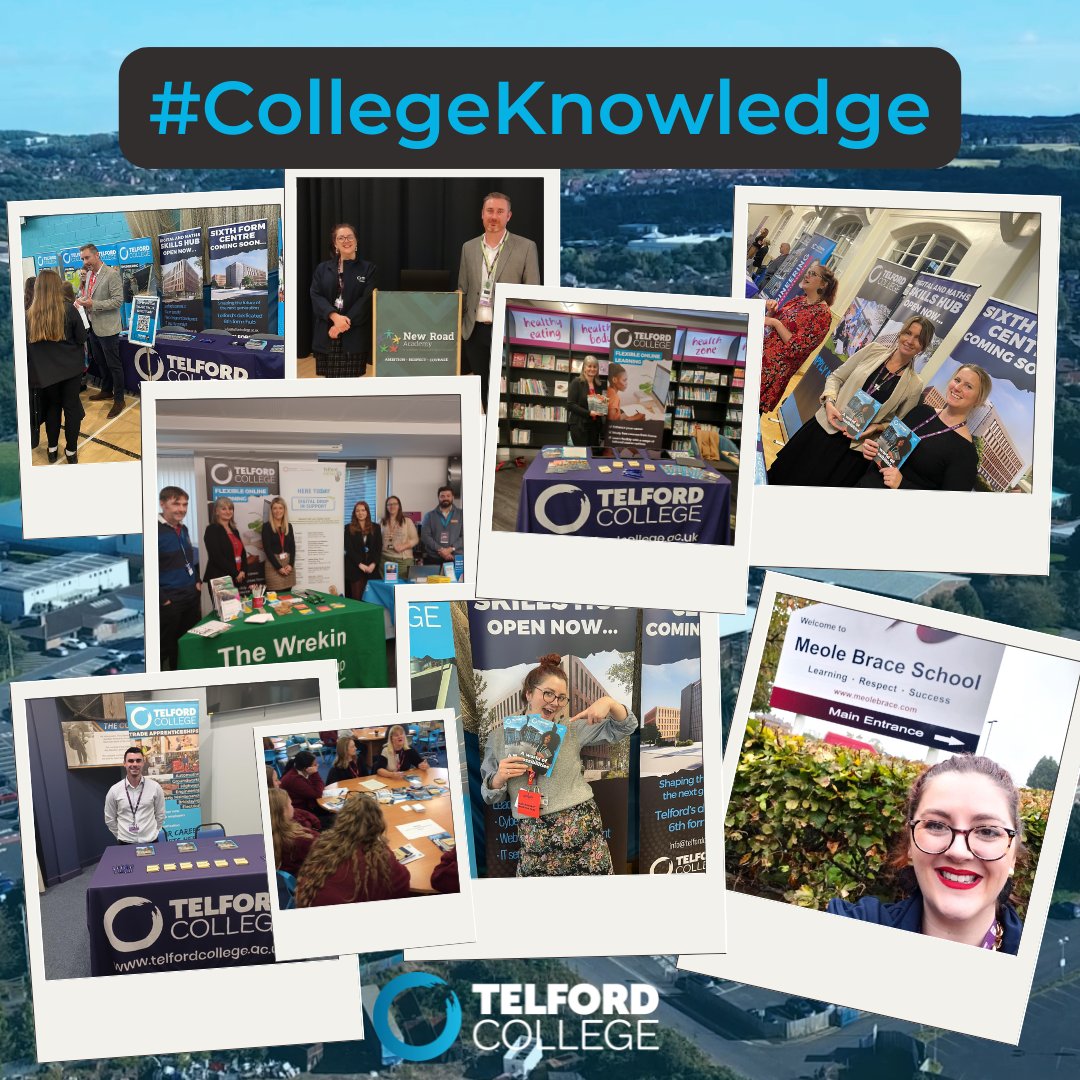 Did you see us at the ShropsChamber  ConnectIn Business Expo? 👋

🤝 Our teams have visited  Meole Brace School, telfordpriory, <a href="/bes_school/">Bridgnorth Endowed</a>, hlc_secondary and TelfordWrekin libraries this week, meeting so many new faces and discussing our exciting courses 🌟