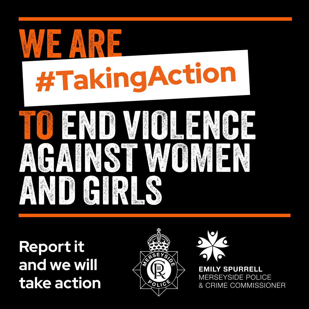 lpoolcouncil's tweet image. We're backing the @merseypolice and @MerseysidePCC #TakingAction campaign to tackle Violence Against Women and Girls (VAWG).

If you need to make a report, click the link: merseyside.police.uk/ro/report/