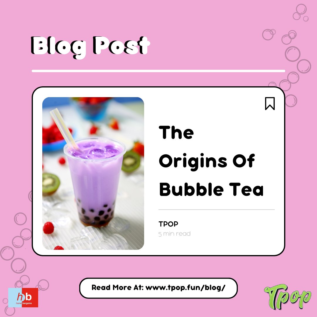 TpopBubbleTea's tweet photo. Have you ever wondered about the origins of the delightful drink that has taken the world by storm?
Learn more about the origins of Bubble tea on our blog here 👉 https://t.co/mkL5LcJfwT
.
.
#BubbleTea #BubbleTeaOrigin #BobaAddict #BobaTime #TPOP https://t.co/UUmiUKdZ04