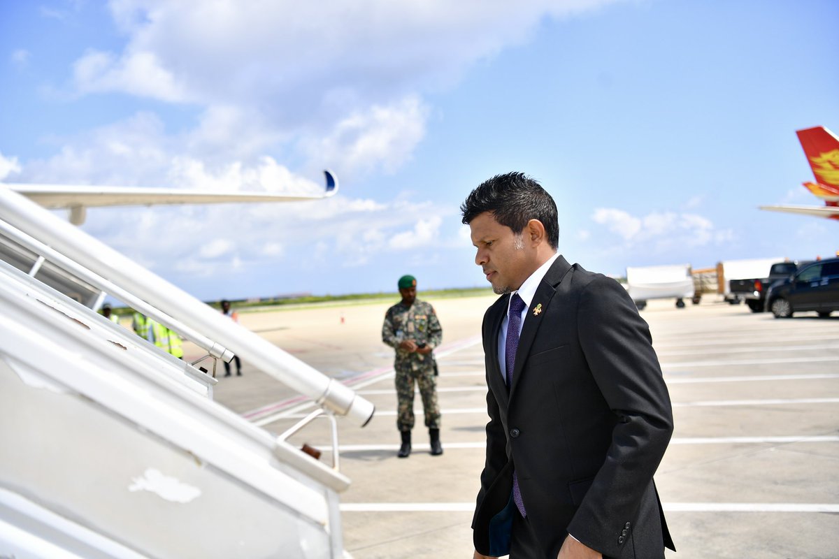 Vice President His Excellency Uz <a href="/HucenSembe/">Hussain Mohamed Latheef</a> embarks on an official visit to Samoa. In Apia, Samoa, he will participate in the #Commonwealth Heads of Government Meeting 2024 (CHOGM). The Commonwealth, comprising 56 nations, collaborates for development, democracy, and peace. The