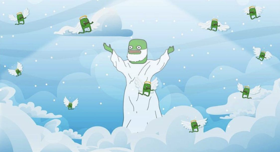 And on the 8th day, $Daumen invented the thong. Because even the divine likes to keep things ... minimal