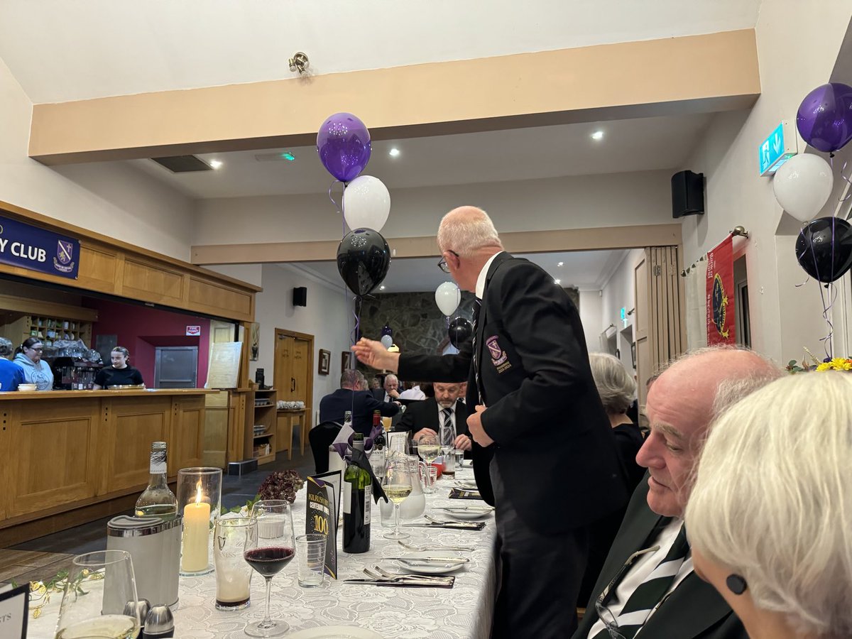 PDurkan's tweet image. ⁦@Munsterrugby⁩ ⁦@IrishRugby⁩ ⁦@MJCRugby⁩ ⁦@MunsterReferee⁩ ⁦@MunsterWomen⁩ ⁦⁩ Absolutely honoured to be ⁦@KilrushRugby⁩ 100  Celebrations last night. Great Club Great People and Great West Clare welcome Shown to all. A night treasured .