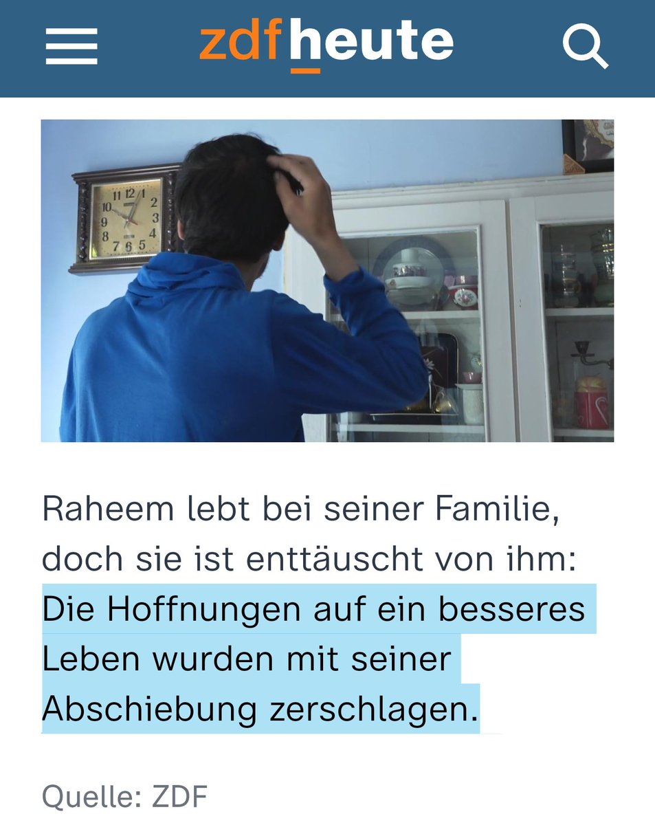 Nein, <a href="/ZDFheute/">ZDFheute</a>, „die Hoffnungen auf ein besseres Leben“ wurden mit der schweren Gewalttat zerschlagen, die dieser Mann begangen hatte und für die er verurteilt wurde.