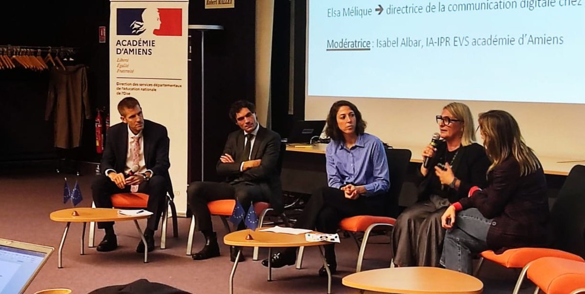 Séminaire EOS chez les partenaires français de l <a href="/AcAmiens/">Académie d'Amiens</a>. Présentation des livrables et réflexions pour une Ecole toujours plus ouverte plus empathique au service de la réussite et épanouissement des élèves. Merci à Nelly Fesseau pour sa présence.
#CPS 
<a href="/EUErasmusPlus/">Erasmus+</a>