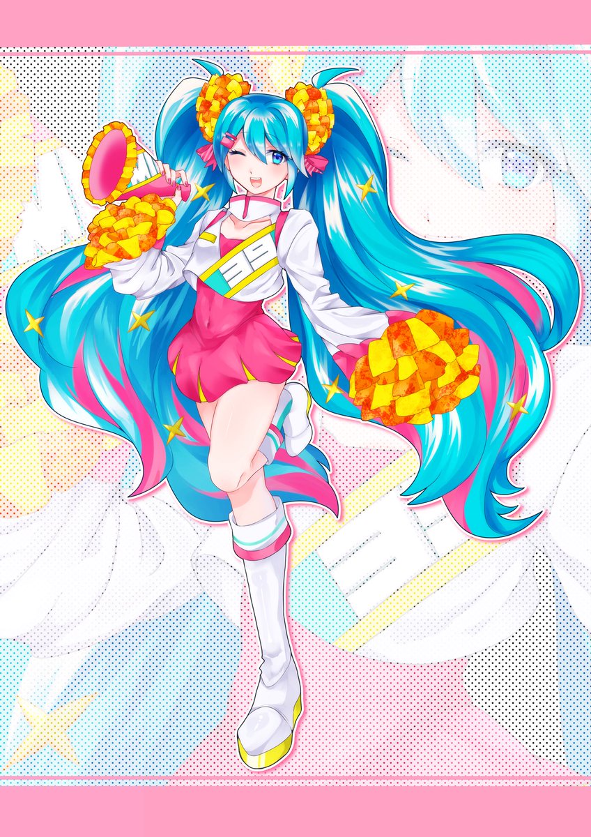 BSukoru's tweet photo. #初音ミク
#グッスマイラコン０３ミク

イラコン出しました〜！ポンポンのようなフリルになっている袖口がポイントです♪よろしくお願い致します📣✧🎀

https://t.co/eVayHTPeTo https://t.co/Oiw48dNijN