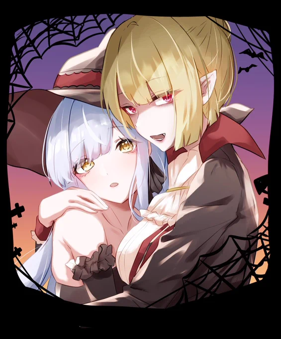 ハロウィンたかなほ #アサルトリリィ  #ラスバレ 