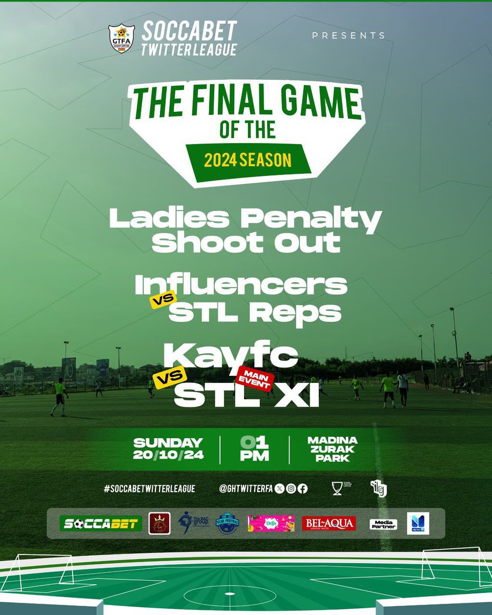 Let’s come in our numbers!!!!  #SoccabetXLeagueFinal