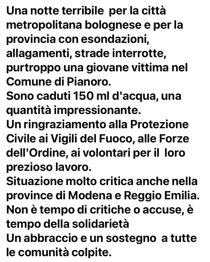 Stefano Mazzetti Presidente Italia Viva ER tweet media