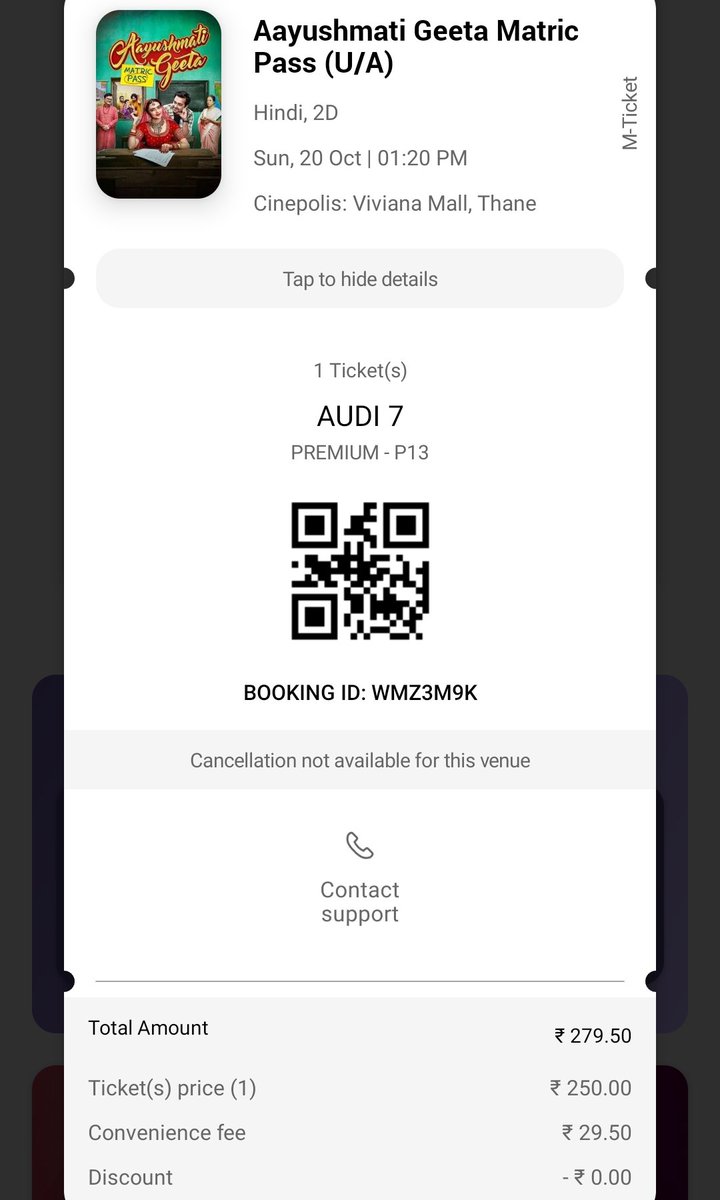 prj900's tweet photo. @bookmyshow @Cinepolis kindly explain what kind of scam is this ? https://t.co/uvsSVLYjNh