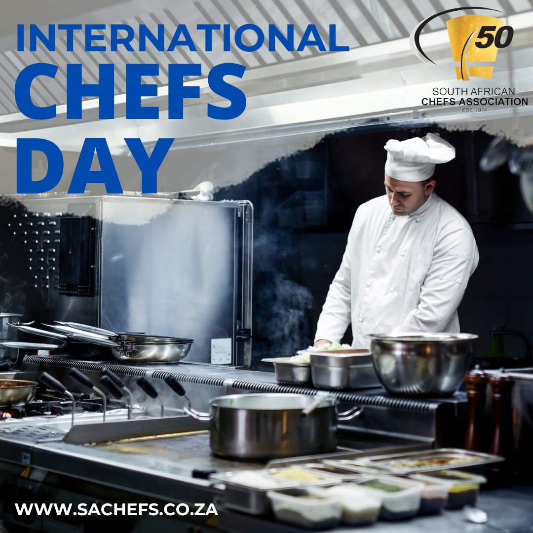 sa_chefs's tweet photo. The SA Chefs Association wishes all it members and chefs around the world a Happy International Chefs Day.
#InternationalChefsDay #internationalchefsday #SAChefs #sachefs #WorldchefsCongress #worldchefs https://t.co/Fo2ZLDoIoE