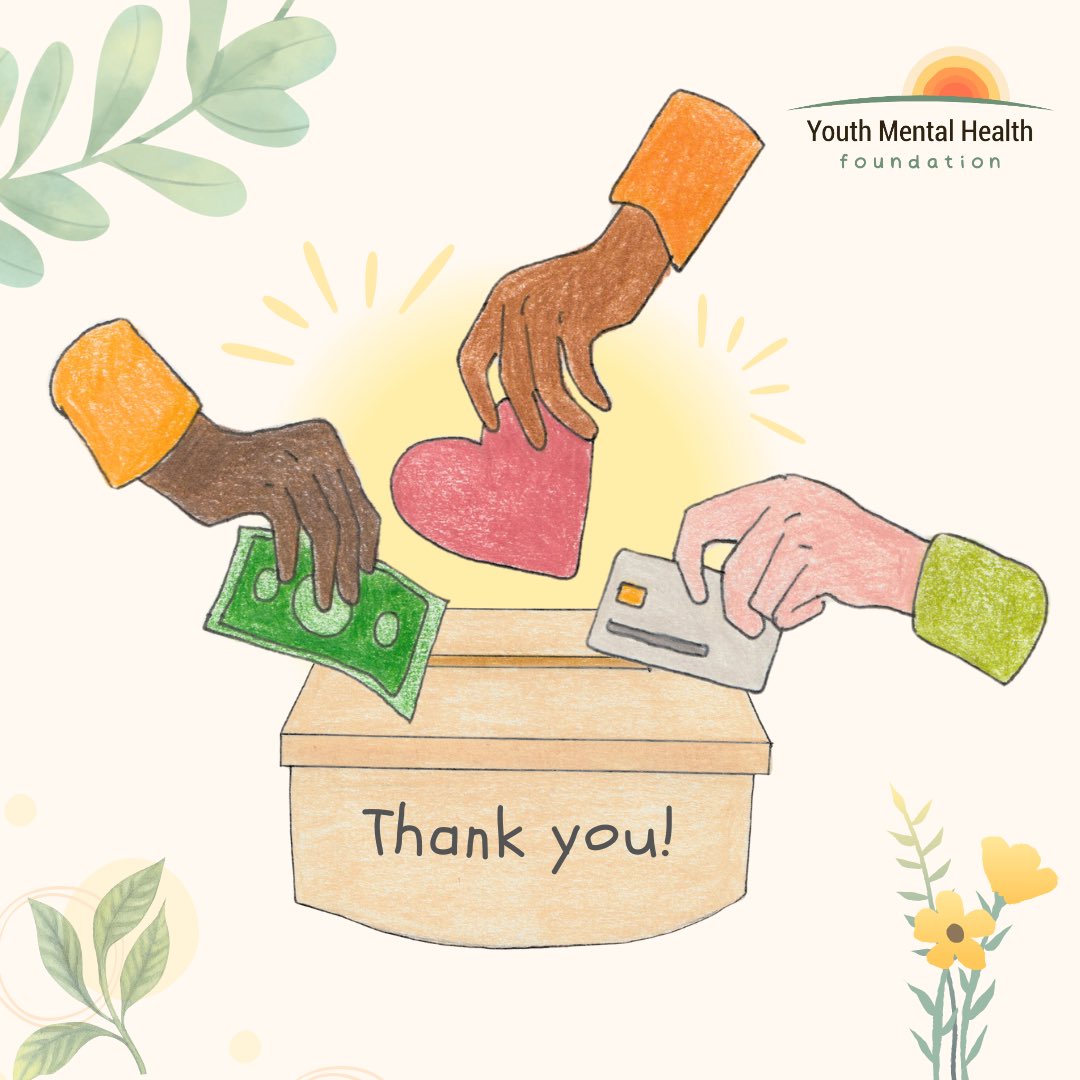 If you choose to support the Youth Mental Health Foundation, your donation will allow us to support more young people and families in Devon. 💛

If young people's mental health is important to you, click here to donate: youthmentalhealthfoundation.org/donate.

#mentalhealth