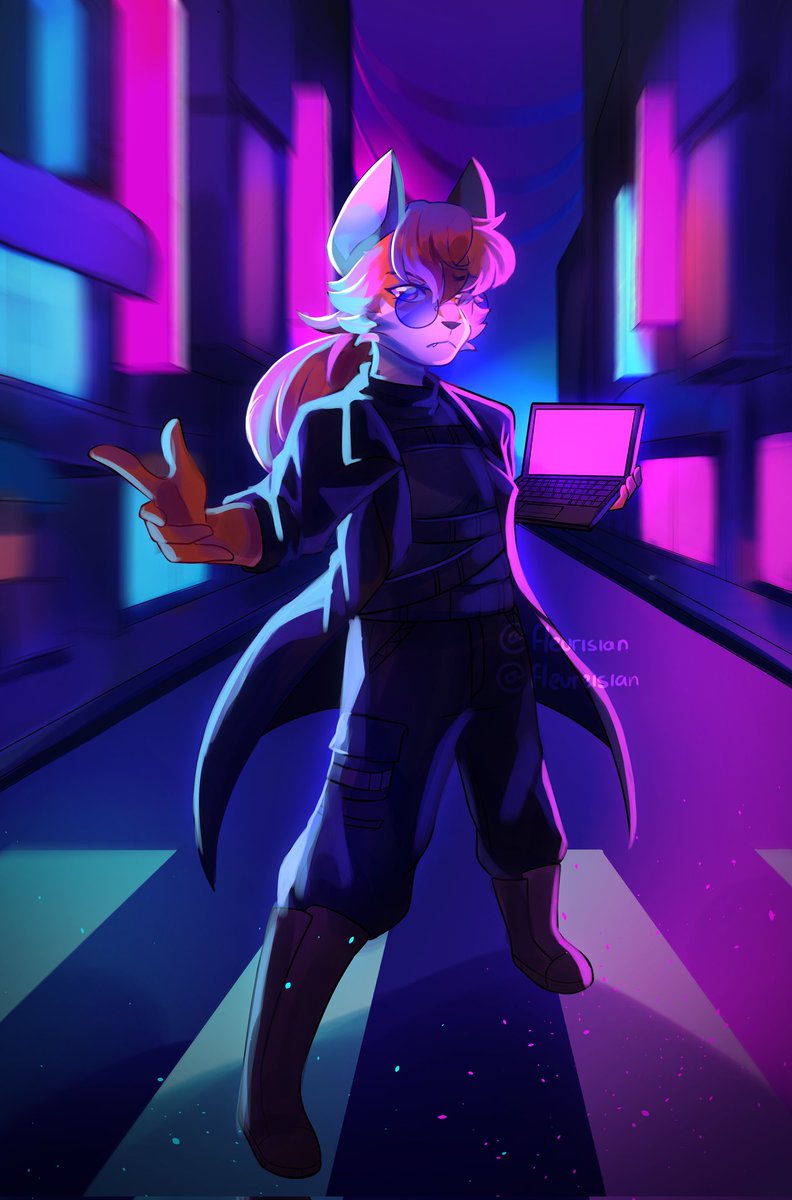mustafasegf's tweet photo. just commission art xenia, the linux fox mascot form @fleurisian https://t.co/f5IGW6adpn