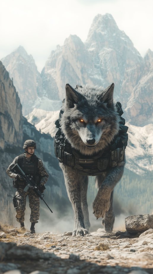 Ak_studio1's tweet photo. Special Forces of Countries Around the World #animals #specialforces #ai #fyp https://t.co/Dh664IrnTb