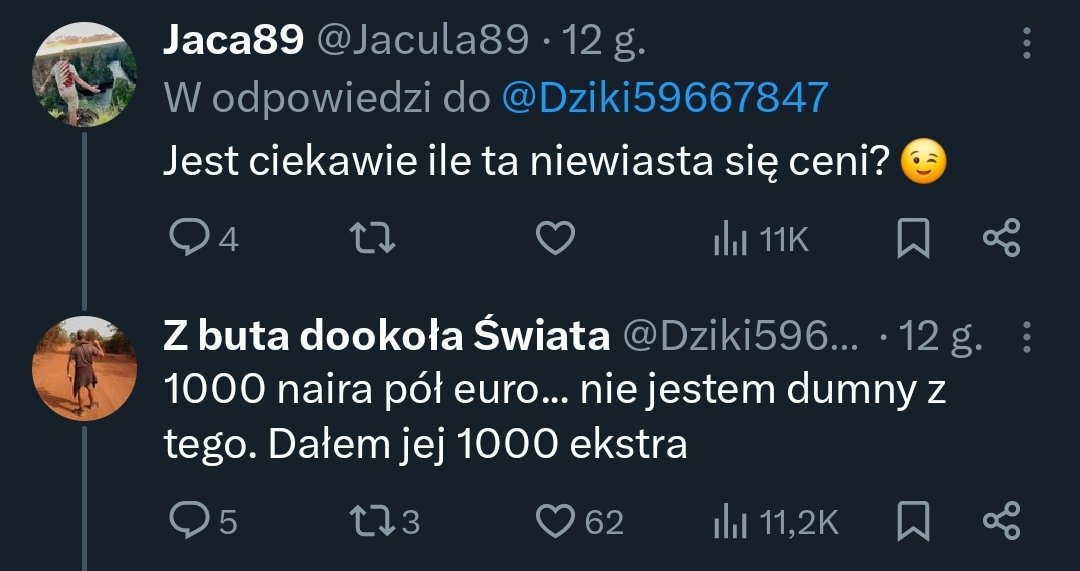 Papaja360's tweet photo. typ jedzie do nigerii, korzysta z prostytucji ktora jest wynikiem przymusu, robi kobiecie zdjecie, publikuje - i juz samo to jest obrzydliwe. a cwele nazywaja te kobiete kurwa i pytaja "ile sie ceni".
jak ja wami gardze, wy smiecie https://t.co/Tl1D1aPIk9