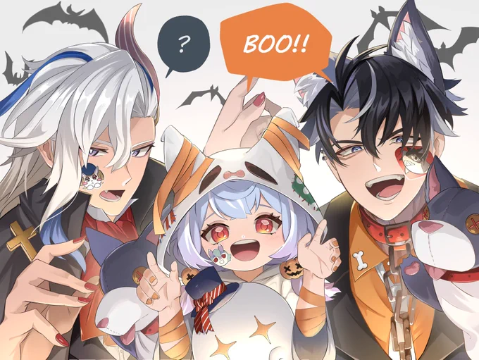 去年描いたハロウィン〜 