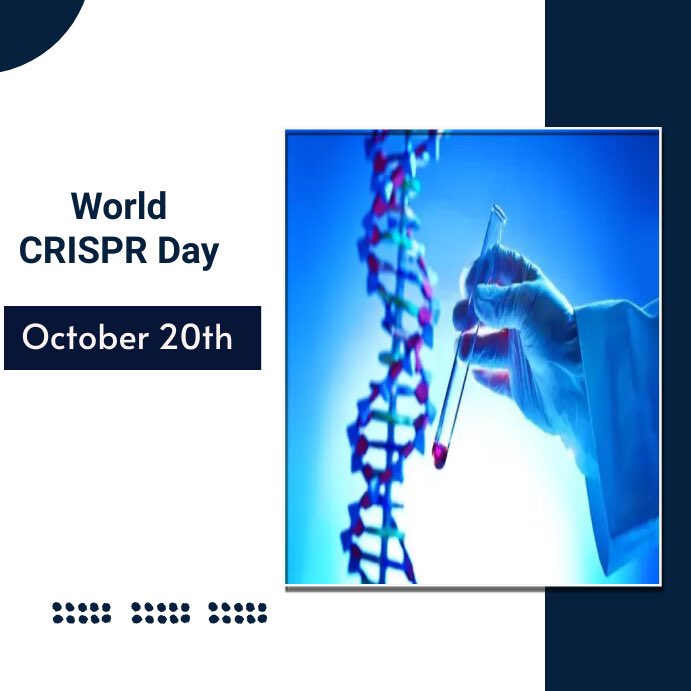 SweetuAbarna's tweet image. Happy #WorldCRISPRDay !🧬✨

Today,we celebrate the groundbreaking advancements in gene editing that CRISPR technology has made possible.

From medical breakthroughs to agricultural innovations,CRISPR is reshaping the future of science &amp;amp; humanity.

#GeneEditing
#BiotechRevolution