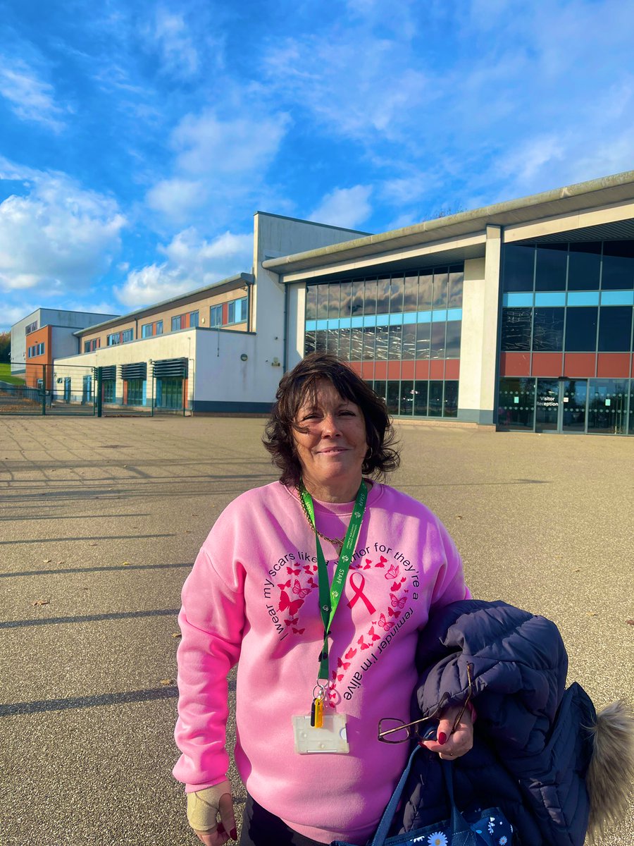 It’s #BreastCancerAwarenessMonth &amp; our staff raised money, slayed in pink because together- we will beat this thing. 

#TeamNUSA 🩷 #NewJumperAlert 💞💖