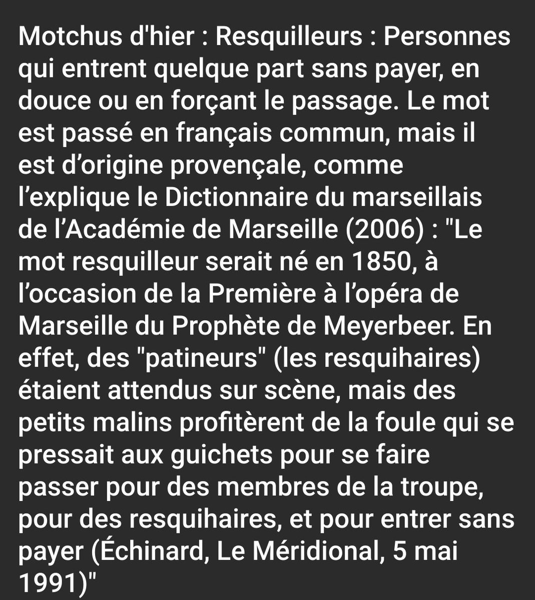 Pas de resquihaires hier à <a href="/operamarseille/">Opéra de Marseille</a> pour le motchus.fr en live.