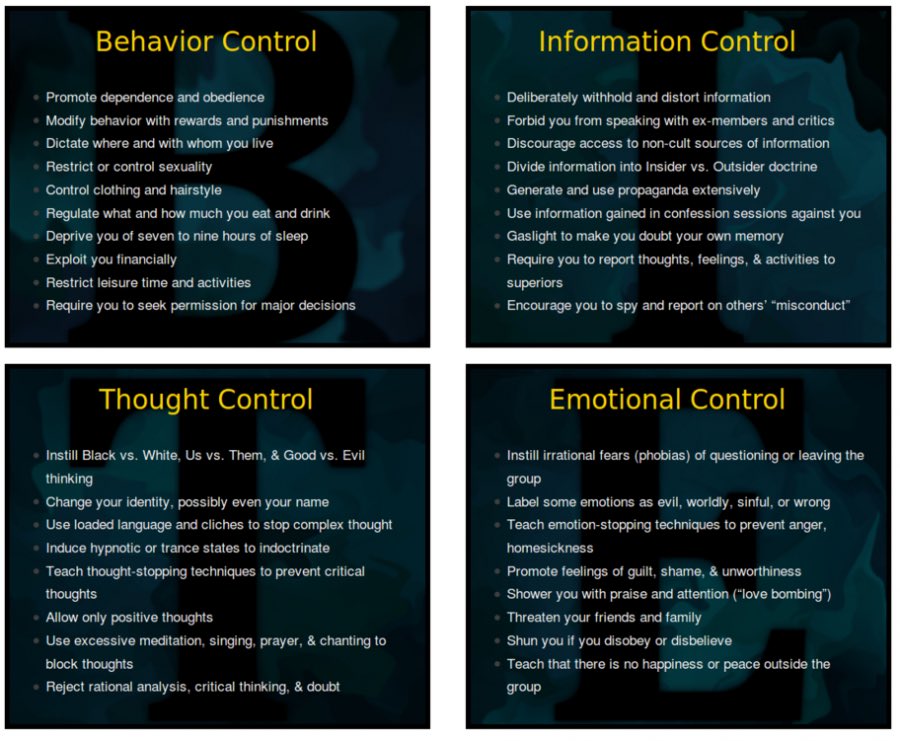 Larchwood20's tweet image. #JW are told that being nostalgic is wrong in this new talk on JW org. 

BITE Model of Authoritarian Control: 

Thought Control ✅ 
Emotional Control ✅